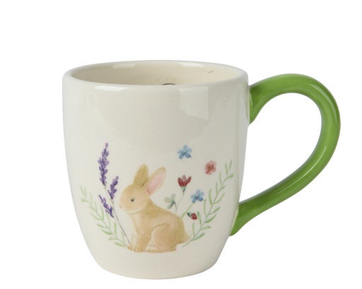 [4-835188] ***MUG DOLOMITE OFF-WHITE/COLOUR(S) L14.00-W9.40-H10.00cm