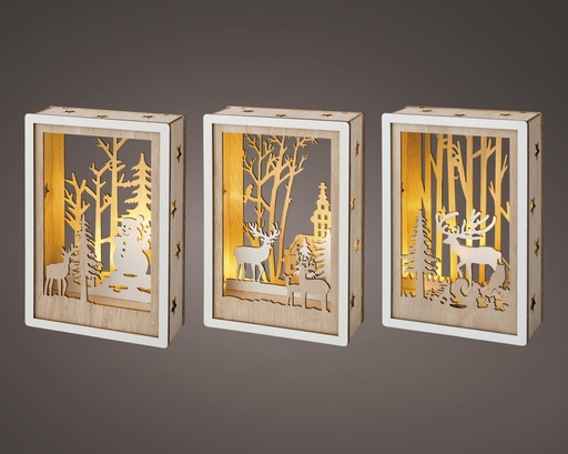 [4-483670] ***LED SCENERY BO INDOOR NATURAL/WARM WHITE L4.00-W10.00-H15.00cm-4L