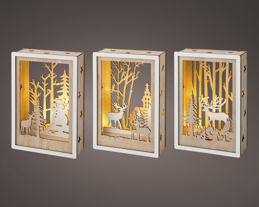 [4-483670] ***LED SCENERY BO INDOOR NATURAL/WARM WHITE L4.00-W10.00-H15.00cm-4L