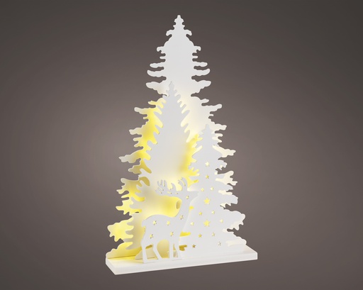 [4-481945] ***LED SCENERY BO INDOOR WHITE/WARM WHITE L5.00-W22.00-H36.00cm-20L
