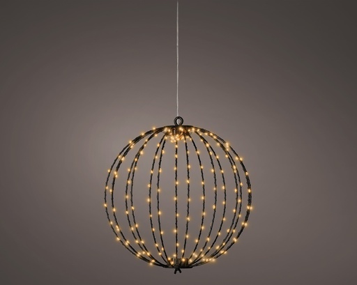 [4-491676] ***MICRO LED FRAME LIGHT OUTDOOR BLACK/CLASSIC WARM dia28.00cm-192L