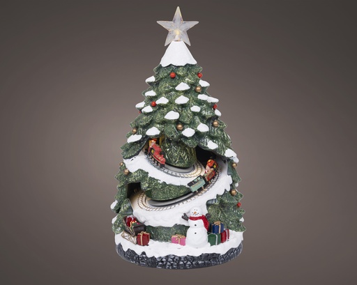 [4-488126] ***LED SCENERY BO INDOOR WARM WHITE L21.50-W20.00-H38.00cm-4L