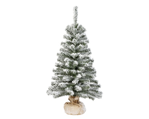 [4-683178] ***IMPERIAL MINI TREE SNOWY GREEN/WHITE dia46.00-H90.00cm