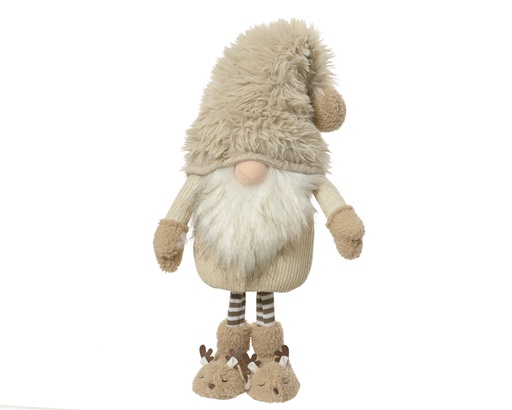 [4-646813] ***GNOME POLYESTER CREAM/COLOUR(S) L15.00-W24.00-H60.00cm