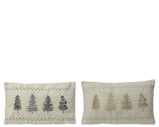 [4-729120] ***CUSHION POLYESTER ASSORTED L50.00-W30.00-H8.00cm