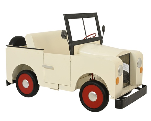 [4-646600] ***CAR IRON CREAM/COLOUR(S) L148.00-W85.00-H89.00cm