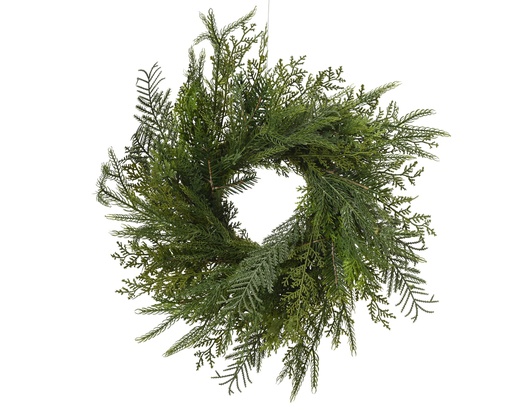 [4-687474] ***WREATH GREEN dia60.00-H10.00cm