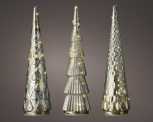 [4-485688] ***MICRO LED TREE BO INDOOR SILVER/CLASSIC WARM dia9.00-H33.00cm-15L