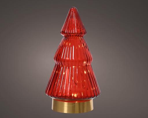 [4-489001] ABETO MICRO LED ROJO/WARM WHITE dia10.50-H19.50cm-15L