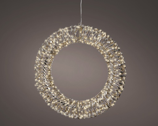 [4-490407] CORONA MICRO LED ORO/WARM WHITE L8.00-W50.00-H50.00cm-600L