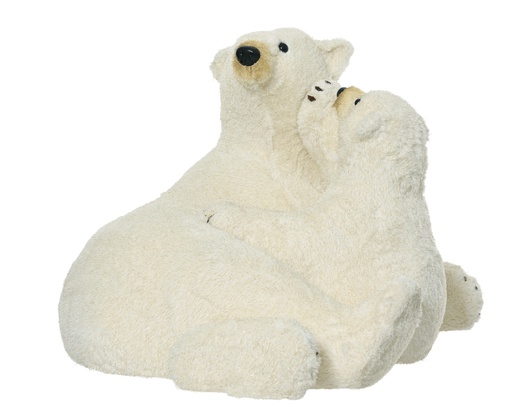 [4-537437] OSO POLAR MADRE/BEBE L56.00-W65.00-H48.00cm