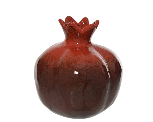 [4-607339] JARRON CERAMICA FORMA GRANADA -dia13.00-H14.00cm