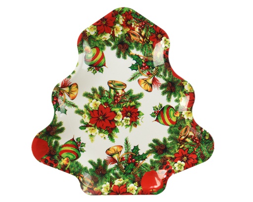 [4-608902] ***DECO PLATE PP MULTI L35.50-W34.00-H1.80cm