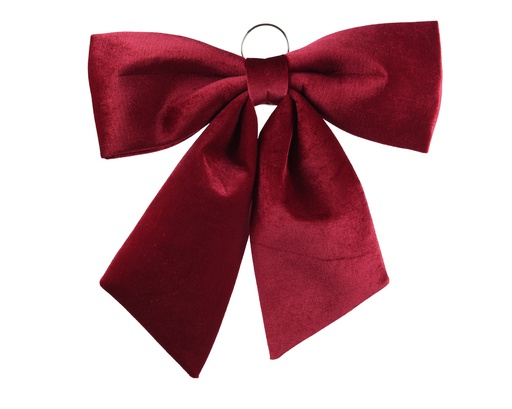[4-610644] NOEUD À SUSPENDRE - ROUGE - L48.00-W2.00-H52.00cm