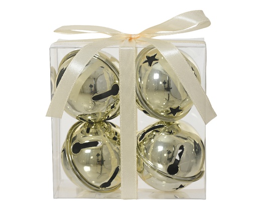 [4-709568] ***BELL IRON GOLD L11.00-W11.00-H5.50cm