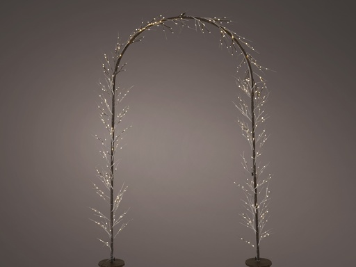 [4-490581] ***LED ARCH OUTDOOR BROWN/WARM WHITE W130.00-H230.00cm-384L