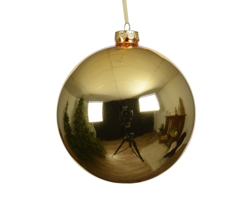 [4-100103] BOLA CRISTAL LIGHT GOLD dia15.00cm