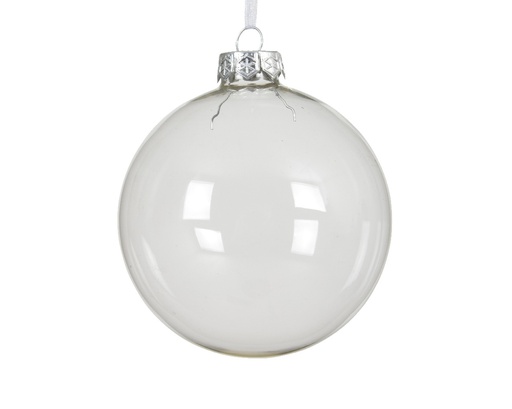 [4-100153] BOLA CRISTAL TRANSPARENT dia15.00cm