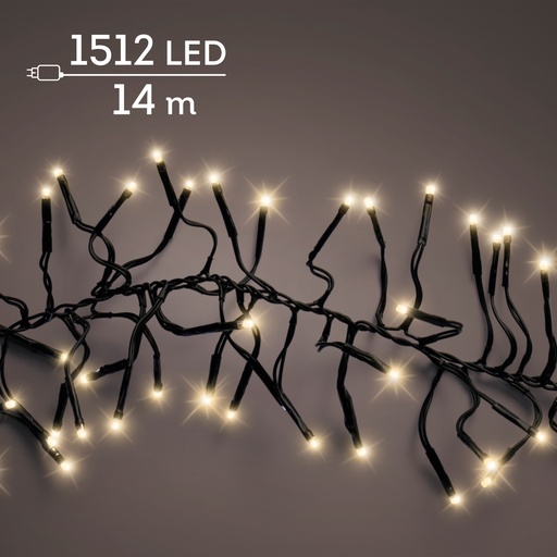 [4-494956] GUIRNALDA CLUSTER BLACK/SOFT GOLD 1400cm-1512L
