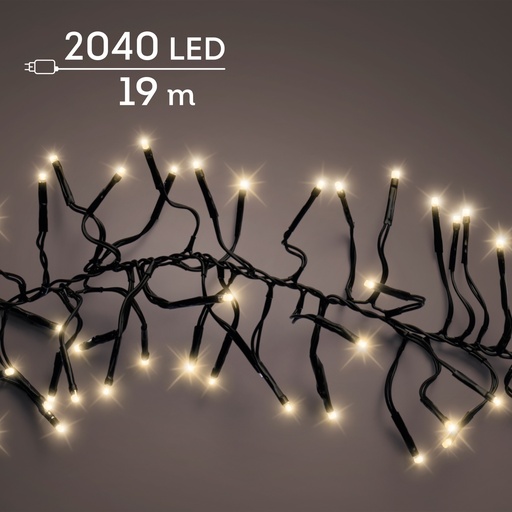[4-494957] GUIRNALDA CLUSTER BLACK/SOFT GOLD 1900cm-2040L