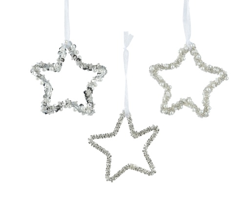 [4-028421] ***STAR PLASTIC SILVER dia15.00cm