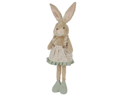 [4-810235] LAPIN EN POLYESTER - L20.00-W9.00-H71.00cm