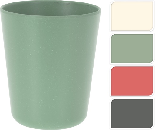 [KM-177601370] TAZA MELAMINA 450ML 90X105MM - 4 COLORES - PRECIO UNIDAD