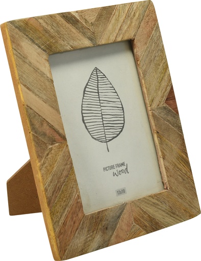 [KM-A53999995] ***PHOTO FRAME MANGO WOOD 19X24CM