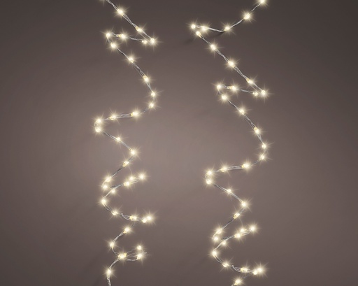 [4-496890] BANDE EXTRADENSE ARGENT PLATE 600CM-378LED/CAL/EXT