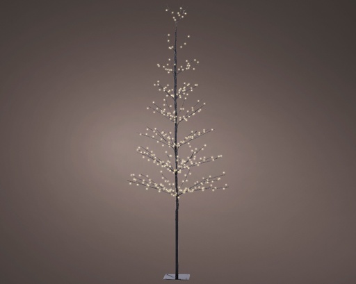 [4-493774] ***MICRO LED TREE OUTDOOR BLACK/WARM WHITE dia75.00-H180.00cm-360L