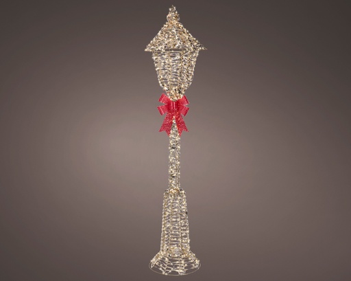 [4-490418] ***MICRO LED LANTERN OUTDOOR GOLD/WARM WHITE L30.00-W30.00-H150.00cm-720L