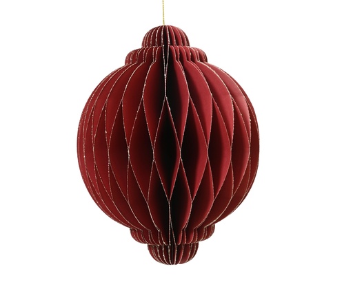 [4-709447] ***ONION PAPER RED dia30.00-H40.00cm