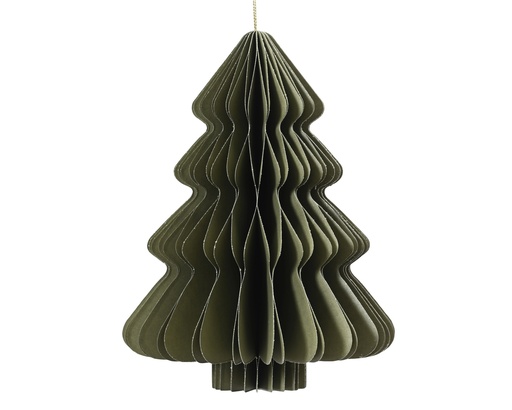 [4-709269] ***TREE PAPER GREEN dia30.00-H40.00cm