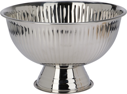 [KM-A12441840] FRUTERO/CHAMPAÑERA CON PIE DE 39 CM - INOX