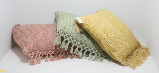 [KM-A35250290] COJÍN DE VERANO - 3 COLORES - PRECIO UNIDAD 