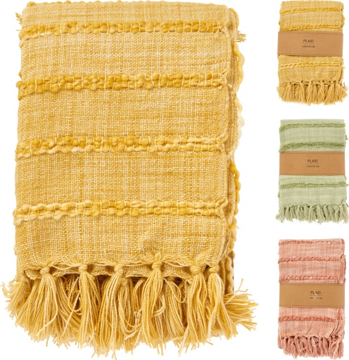 [KM-A35250300] MANTA DE VERANO - 3 COLORES - PRECIO UNIDAD