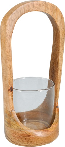 [KM-A68825090] LINTERNA 115X250MM MADERA DE MANGO