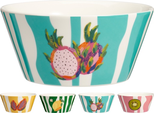 [KM-DN1802020] BOL PORCELANA 450ML 14X6CM