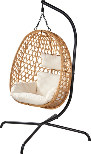 [KM-FD4000800] SILLA COLGANTE DE RATÁN