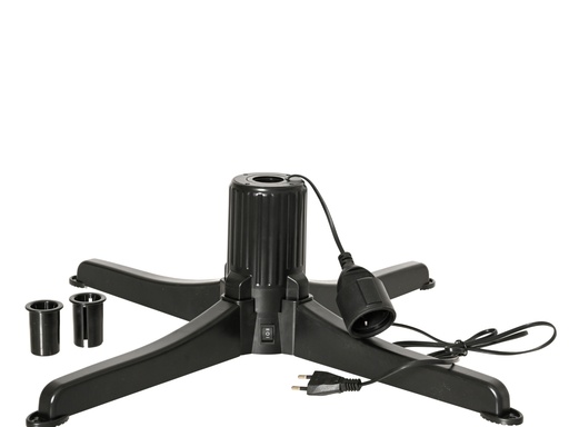 [4-685401] ***ROTATING TREESTAND PLASTIC BLACK dia64.00-H64.00cm