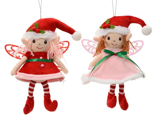[4-704425] ***GIRL POLYESTER STYROFOAM HARD BODY ASSORTED L17.00-W6.00-H21.00cm