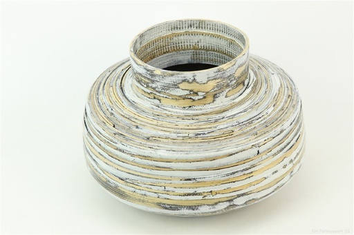 [HBX-841908025] JARRON BAMBOO SPUN D24X16CM