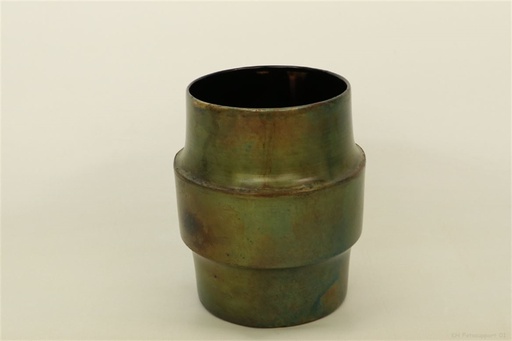 [HBX-911905000] JARRON MORTERO VERD/COBR D13X17CM