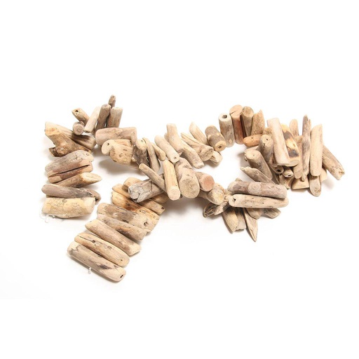 [HBX-213092000] GUIRN. MADERA PLAYA NAT. L100 CM