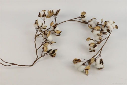 [HBX-311802000] GUIRNALDA ALGODON NATURAL 110CM