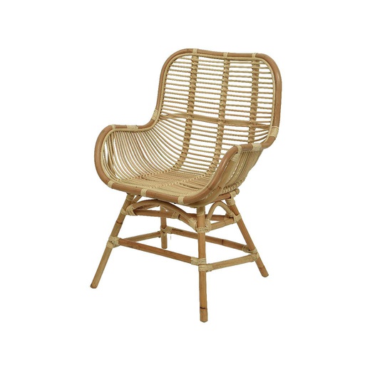 [4-826725] SILLA RATAN 62X65X90CM NAT