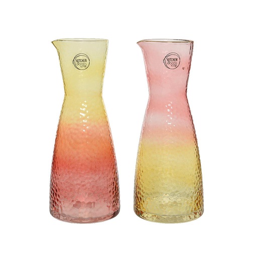 [4-825631] JARRA CRIS D10X26CM-1500ML 2COL UD