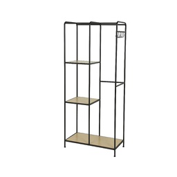 [4-827038] IRON CABINET WITH SHELVES