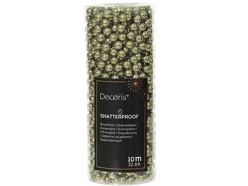 [4-000744] ***BEAD GARLAND POLYSTYRENE ROSEMARY GREEN dia0.80-L1000.00cm
