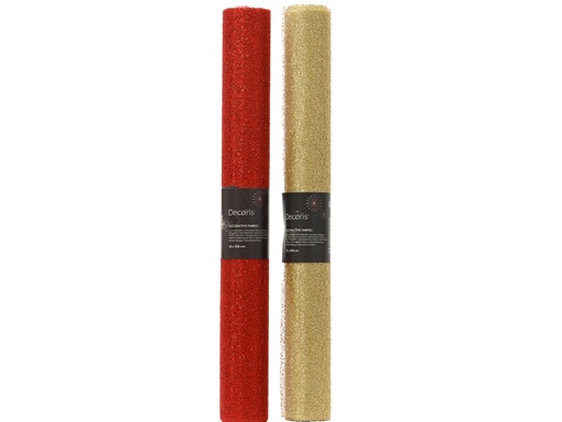 [4-201881] NAPPE OU TISSU DE TABLE POUR LA DECORATION - L 200.00 cm - l 35.00 cm - H 0.10 cm